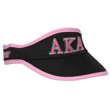 Alpha Kappa Alpha Letters Featherlight Sun Visor Visor