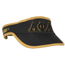 Alpha Phi Alpha Letters Featherlight Sun Visor Visor