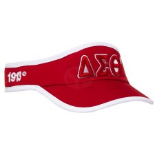 Delta Sigma Theta Letters Featherlight Visor