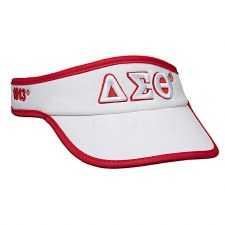 Delta Sigma Theta Letters Featherlight Sun Visor Visor