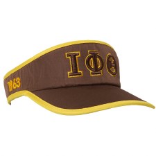 Iota Phi Theta Letters Featherlight Sun Visor Visor