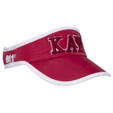 Kappa Alpha Psi Letters Featherlight Sun Visor Visor
