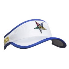 Order ofthe Eastern Star Featherlight Sun Visor Visor