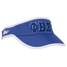 Phi Beta Sigma Letters Featherlight Sun Visor Visor