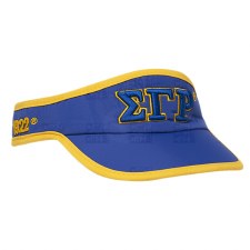 Sigma Gamma Rho Letters Featherlight Visor