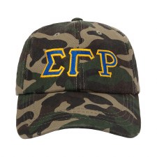 Sigma Gamma Rho Camo Cap