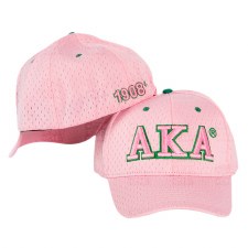 Alpha Kappa Alpha Ltrs & Year Mesh Cap