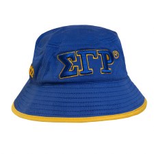 Sigma Gamma Rho Raised 3D Letters  Bucket Hat