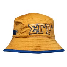 Sigma Gamma Rho Raised 3D Letters  Bucket Hat