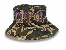 Omega Psi Phi Camo Bucket Hat