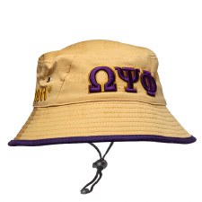 Omega Psi Phi String Bucket Hat