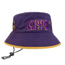 Omega Psi Phi String Bucket Hat