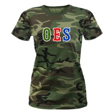 Order of the Eastern Star Camo Tee