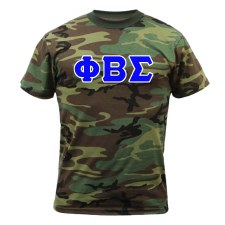 Camouflage Letter Tee
