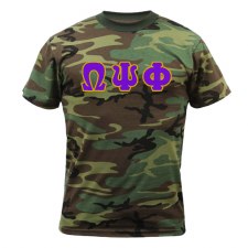 Omega Psi Phi Camo Tee