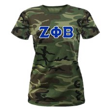 Zeta Phi Beta CamoTee