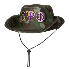 Omega Psi Phi Safari Camo Hat