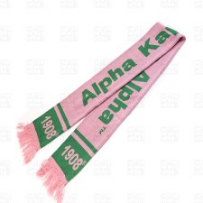 Alpha Kappa Alpha Color Knit Scarf