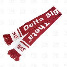 Delta Sigma Theta Color Knit Scarf