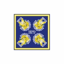 Sigma Gamma Rho Rose Scarf