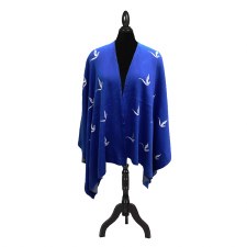 Zeta Phi Beta Dove Pattern Shawl