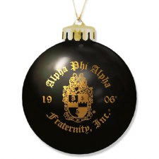 Alpha Phi Alpha Decorative Tree Round Ornament Ball