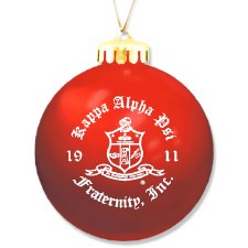 Kappa  Alpha Psi Decorative Tree Round Ornament Ball