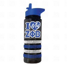 Zeta Phi Beta Bling Water Bottle