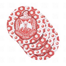 Delta Sigma Theta Crest Coaster Set