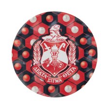 Delta Sigma Theta Pearl Crest Coaster Set