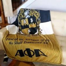 Alpha Phi Alpha Super Soft Blanket