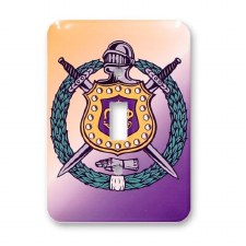 Omega Psi Phi Light Switch Cover