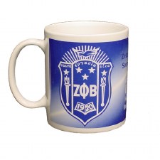 Zeta Phi Beta Crest Coffee Mug