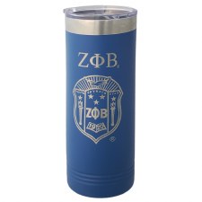 Zeta Phi Beta 22 oz. Slender Crest Tumbler