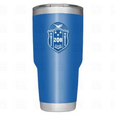 Zeta Phi Beta 40oz. Crest Steel Tumbler