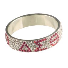 Delta Sigma Theta Rhinestone Crystal Bracelet