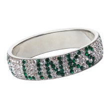 The Links Rhinestone Crystal Bangle