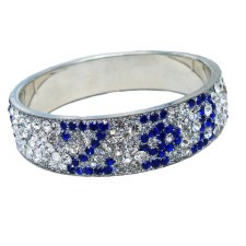 Zeta Phi Beta Rhinestone Crystal Bangle