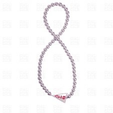 Delta Sigma Theta Pearl Necklace