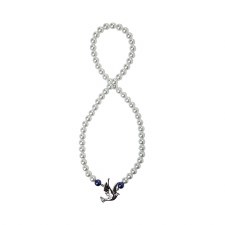 Zeta Phi Beta Pearl Mascot Necklace