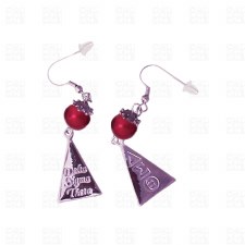 Delta Sigma Theta Pearl Earrings