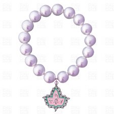 Alpha Kappa Alpha Mascot Pearl Bracelet