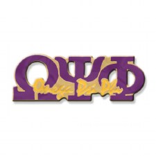 Omega Psi Phi Signature Lapel Pin