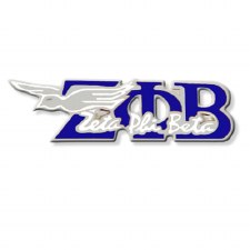 Zeta Phi Beta Signature & Mascot Lapel Pin