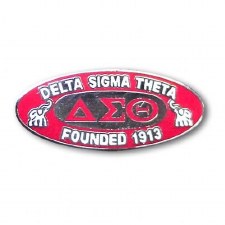 Delta Sigma Theta Oval Founders Lapel