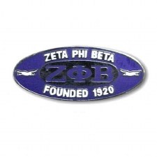 Zeta Phi Beta Founding Lapel Pin