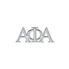 Alpha Phi Alpha Silver Letter Lapel Pin