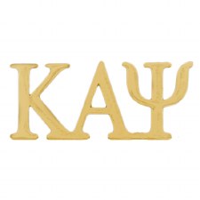 Kappa Alpha Psi Gold Letter Lapel Pin