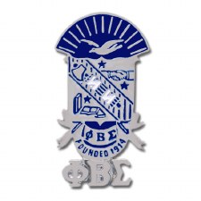 Phi Beta Sigma Shield & Letters Lapel Pin