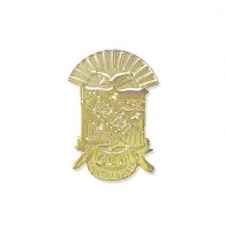 Phi Beta Sigma Sandblast Shield Lapel Pin